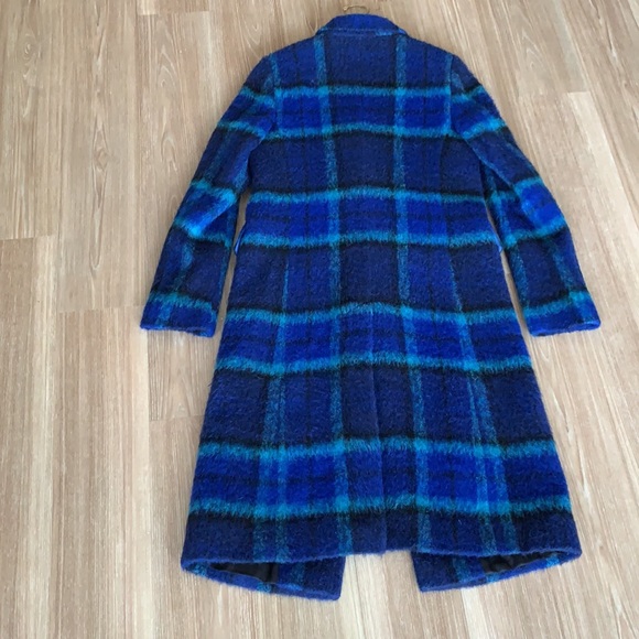 SAM New York brushed wool multicolored women’s size small pea coat made Bulgaria - Picture 6 of 17